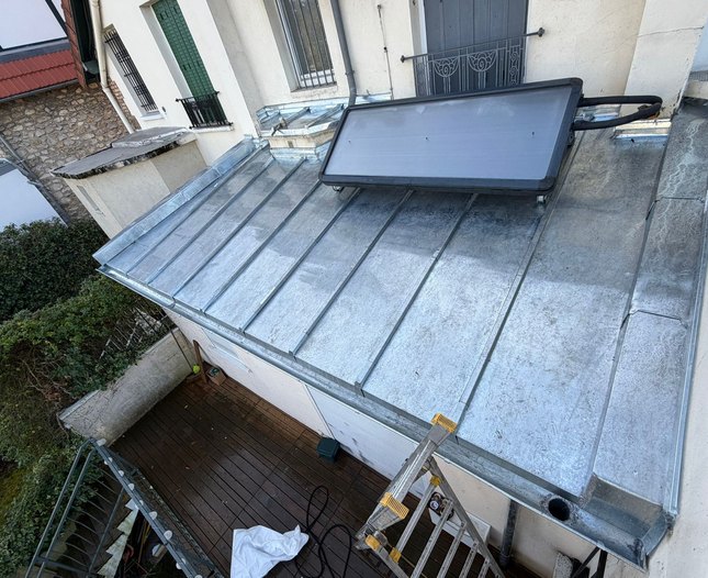 Gouttière aluminium à Longpont-sur-Orge (91310) - L'Atelier des Gouttières